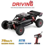 WLtoys 124016 1:12 2.4G RC Car 75KM/H Brushless High Speed Off-Road Crawler RTR