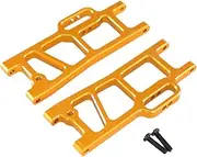 kowaku Front Rear Lower Arm Replacement for 1/10 Scale RC Car Models, Gold