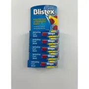 Lot of 5 Blistex Raspberry Lemonade Blast Chapstick SPF 15 Make Up Rare New