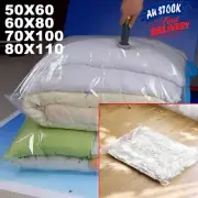 1/3x Vacuum Storage Bags Jacket Sealer Bag Space Saver Storage Seal Compressing
