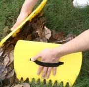 Leaf scoops, Hand Rakes, Hand Held Claws Rubbish Pick up Portable 1 Pair for Gar