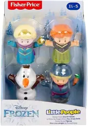 Little People Disney Frozen Elsa & Friends 4 Pack Anna Olaf Kristoff