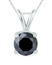 True Diamond 14K 1.50 ct. tw. Diamond Solitaire Necklace
