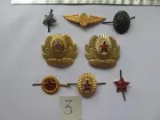 Soviet Russia set of cockades for a Hat, cap, headdress military of the Red Army