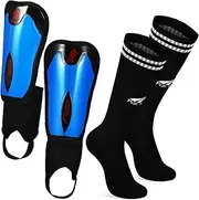 UPKOCH 1 Set Plate Shin Guards for Shin Guards Football Soccer Long Socks Football Supplies Sport Long Socks Plastic