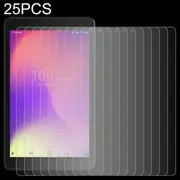 25-Pack Tempered Glass Film For Alcatel 3T 8 Tablet - 9H 2.5D Explosion-Proof