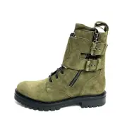 Balmain Mens Phil Ranger Boot Green EU42 M US9
