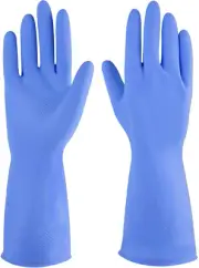 Reusable Rubber Cleaning Gloves - Large (Pack of 6)