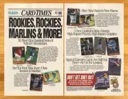 1993 '93 Fleer Ultra Baseball Trading Cards Print Ad/Poster MLB Roger Clemens