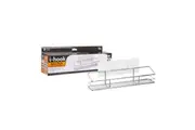 I-Hook 33cm Wall Hanging Stainless Steel Spice Rack Organiser Storage Silver