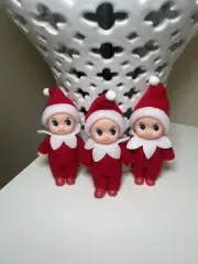 ONE 4.1" Teen Toddler Baby Elf With Shoes + Removable Hat
