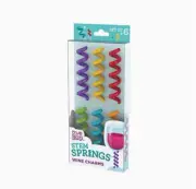 New True Zoo Stem Springs Set of 6 Wine Glass Charms