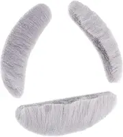 Mustache Self-Adhesive Faux Beard Eyebrow Props Adults Party Decoration