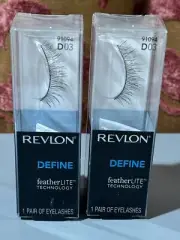 2 Revlon Define featherLITE Technology False Eyelashes D03