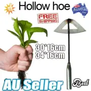 All-steel Hardened Hollow Hoe Handheld Weeding Rake Planting Vegetables Farm HKZ