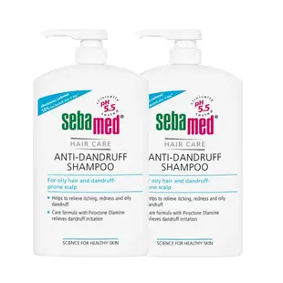 (2入組)sebamed施巴 油性洗髮乳1000ml