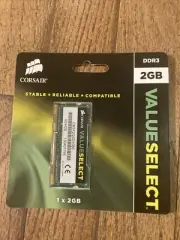 Corsair RAM Laptop/Netbook/PC CMSO2GX3M1A1333C9 Value Select 2GB (1X2gb) DDR3