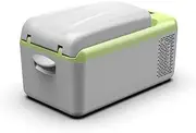 Compressor Fridge Mini C22P Green Color 12V 24V DC Portable Mini Fridges Small Refrigerator For Car Camping Fishing