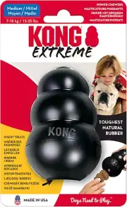 Extreme Dog Toy - Fetch & Chew Toy - Treat-Filling Capabilities & Erratic Bounce