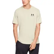 Under Armour Mens Sportstyle Left Chest Tee - Beige