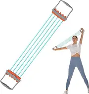 Resistance Ropes for Exercise,Arm Exerciser Stretch Bands 5 Spring Adjustable Chest Expander - Hand Stretcher, Ergonomic Exercise Equipment for Home Office Gym