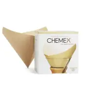 Chemex Natural Coffee Filters Square 100ct - Exclusive Packaging