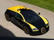 Cars bugatti veyron grand sport roadster vitesse one of Desk Mat Stitched