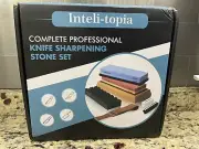 Complete Knife Sharpening Stone Set – Dual Grit *FREE SHIPPING*