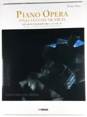 Final Fantasy VII VIII IX Piano Opera SHEET MUSIC Song Book 7 8 9 ships from USA