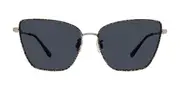 Privé Revaux PURR/S 2BS/M9 Women’s Sunglasses Silver Size 59