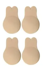 Strapless, Backless Self Adhesive Bra Nipple Covers, C/D, Lot of 2 Sets, NEW!