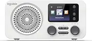 Inscabin D7 Internet DAB/DAB+ Digital Radio, FM Radio with Bluetooth, White