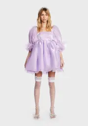 [Fanciful Doll] Lilac Skies Marie Mini Dress