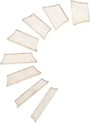 Parliky Enhance Your Guitar 9pcs Shell Inlay Strips Guitar Griffboard Decor Easy Install