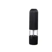 Splendid Living Single Pack Electric Salt & Pepper Grinder Mills Shakers Black