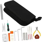 JOINPAYA 1 Complete Guitar Maintenance Tool Kit String Repairing Tools for Guitar Setup and Care Essential for Luthiers and Musicians for String Changing and Instrument Maintenance