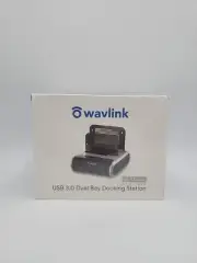 SSD HDD Docking Station 2.5" 3.5" Dual Slots USB 3.0 SATA Hard Drive Card Reader