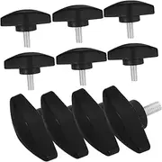 Generic 10 Pcs Wing Knob Bolt for Microphone Stand Thumb Screws for Easy Clamping and Tightening for Recording and Live Performances
