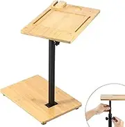 Rotatable Height Adjustable Small Table,Sofa Bathtub Bedside Table Storage Rack,TV Tray Table,Bed Side Table Tray,Couch Tray Table,Bathtub Side Table for Living Room Bedroom Bathroom