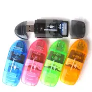 USB 2.0 Memory Card Reader Writer Adapter for MMC SDHC TF Card UP To 64GB.bz