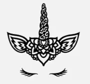 Unicorn Tribal Style Vinyl Decal Sticker For Home Cup Car Wall a2163