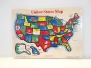 Melissa & Doug United States Map Puzzle Wooden