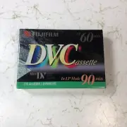 FujiFilm Mini DV DVC Camcorder Videocassette Tape Sealed New 60 Min SP 90 Min LP