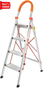Lightweight Folding Step Ladder Portable Multi Purpose Aluminium Household Tool