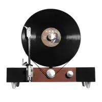 在飛比找momo購物網優惠-【Gramovox】Gramovox 直立式藍牙黑膠唱片機/