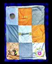 Baby activity Play Mat/blanket: 30"x40",plush with activities,2 sided,thick Warm