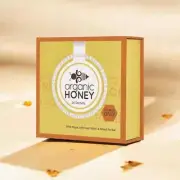 Organic Natural Honey infused with Natural Jelly, Honey Bee Pollen - 24 Pack