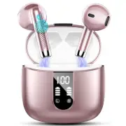 Wireless Earbuds, 2024 Bluetooth Headphones 5.3 Ear buds Built-in ENC Noise C...