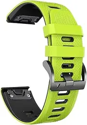 [FULNES] 22 26mm Sport Silicone Watch Strap Band Quick Release Bracelet For Garmin Fenix 6X 6 Pro 5X 5 Plus 3HR 935 945 Enduro Wristband