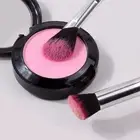 2Pcs/set Fan-Shaped Highlight Facial Contour Nose Shadow Brush Concealer Brush
